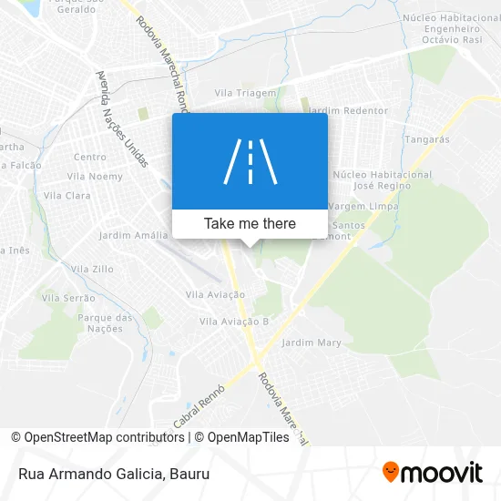 Rua Armando Galicia map