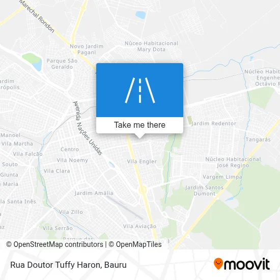 Rua Doutor Tuffy Haron map