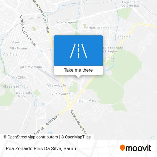 Rua Zenaide Reis Da Silva map