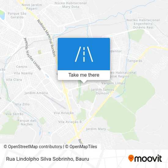 Rua Lindolpho Silva Sobrinho map