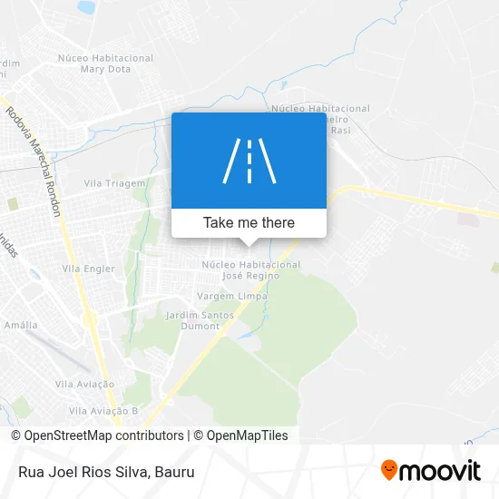 Rua Joel Rios Silva map