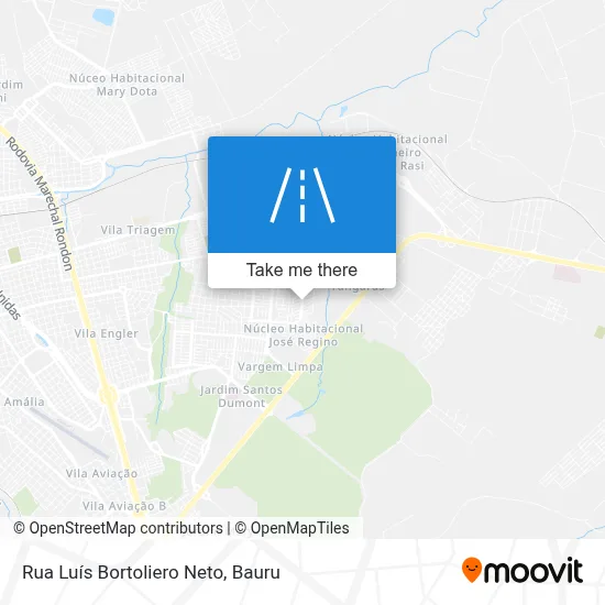 Rua Luís Bortoliero Neto map