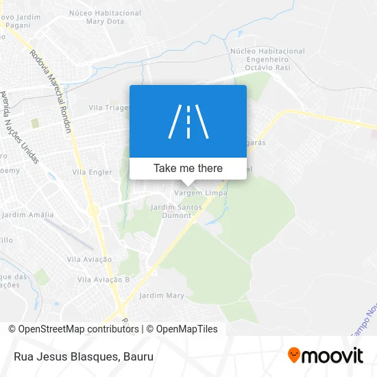 Rua Jesus Blasques map