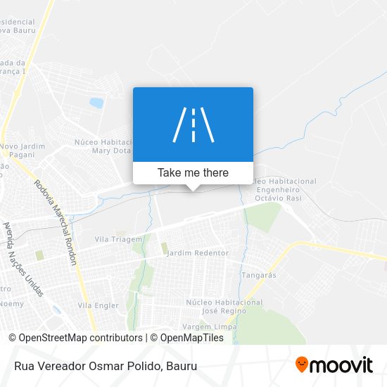 Rua Vereador Osmar Polido map