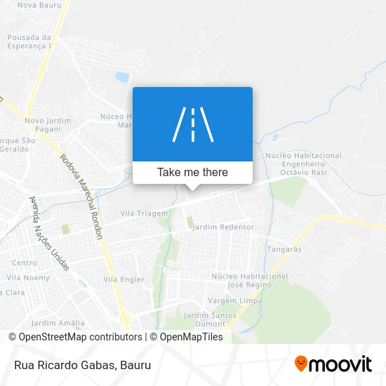 Rua Ricardo Gabas map