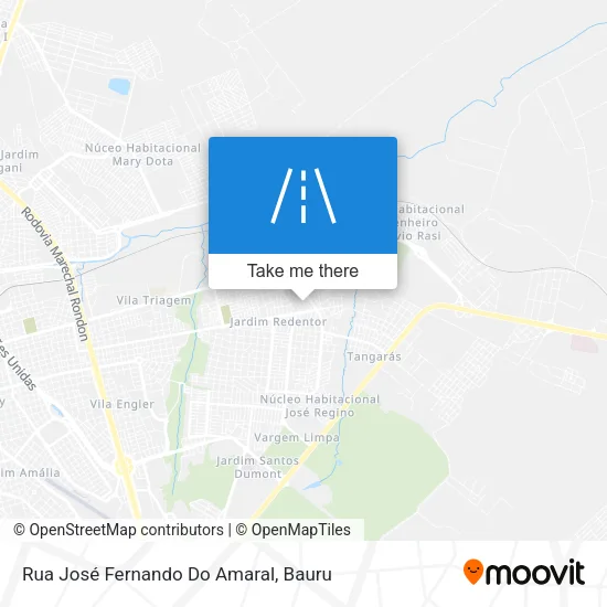 Rua José Fernando Do Amaral map