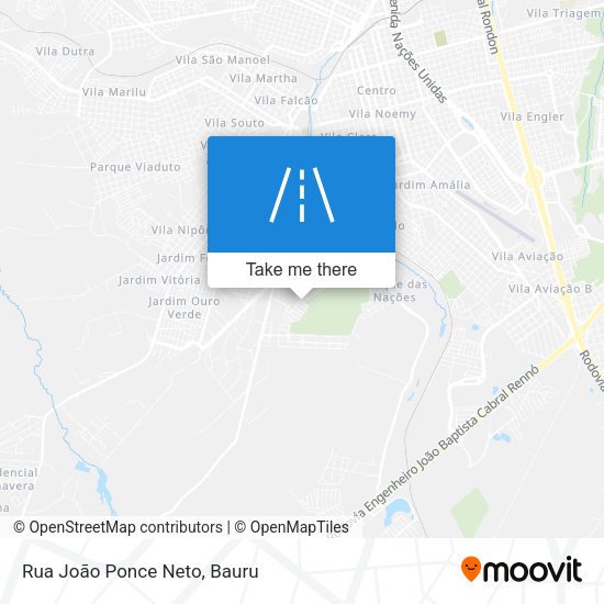 Rua João Ponce Neto map