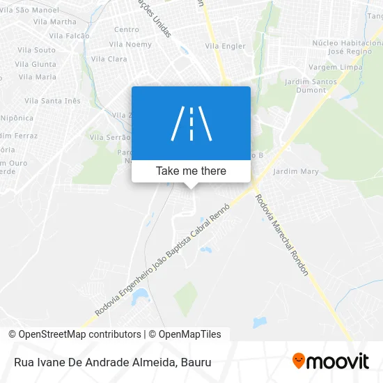 Rua Ivane De Andrade Almeida map