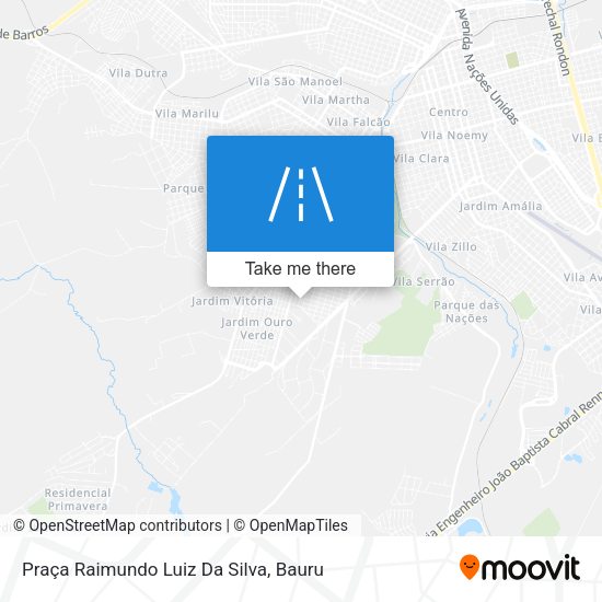 Praça Raimundo Luiz Da Silva map
