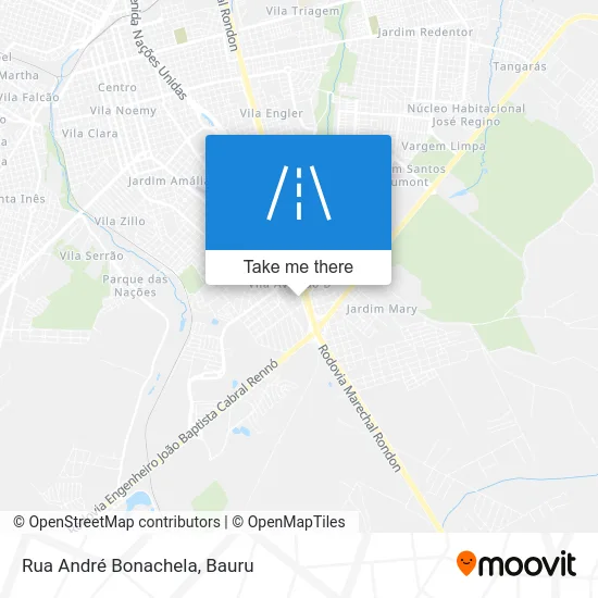 Rua André Bonachela map