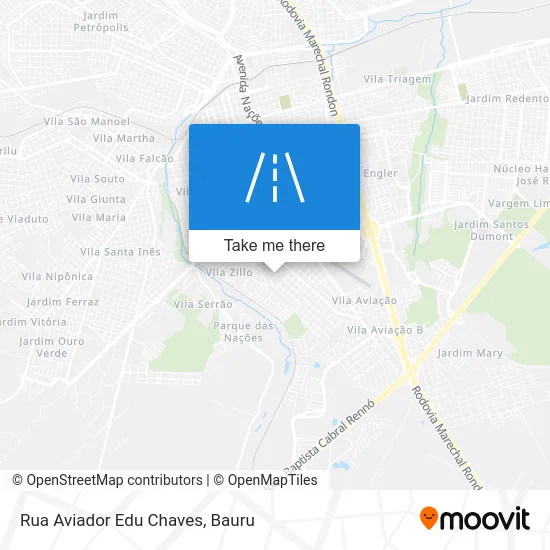 Rua Aviador Edu Chaves map