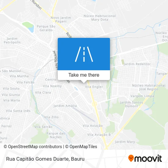 Rua Capitão Gomes Duarte map