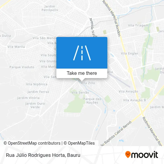 Rua Júlio Rodrigues Horta map