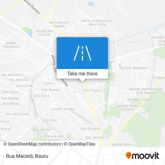 Rua Maceió map