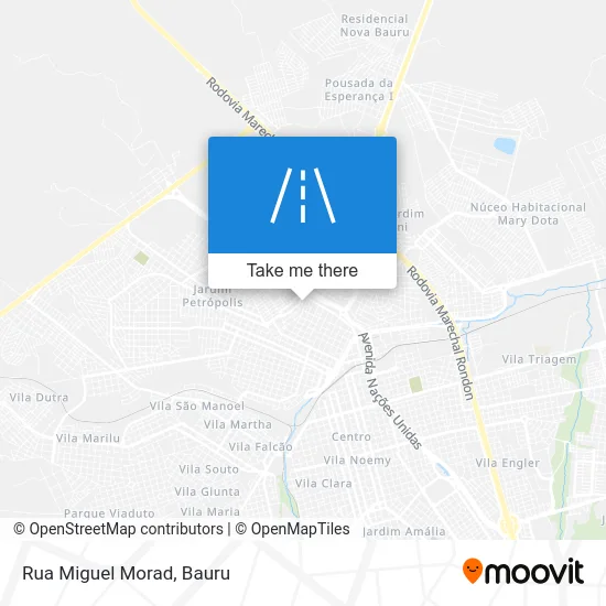Rua Miguel Morad map