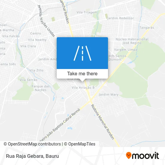 Rua Raja Gebara map