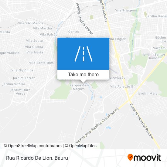 Rua Ricardo De Lion map