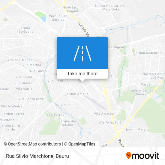 Rua Silvio Marchione map