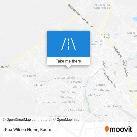 Rua Wilson Neme map