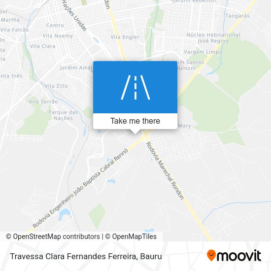 Travessa Clara Fernandes Ferreira map