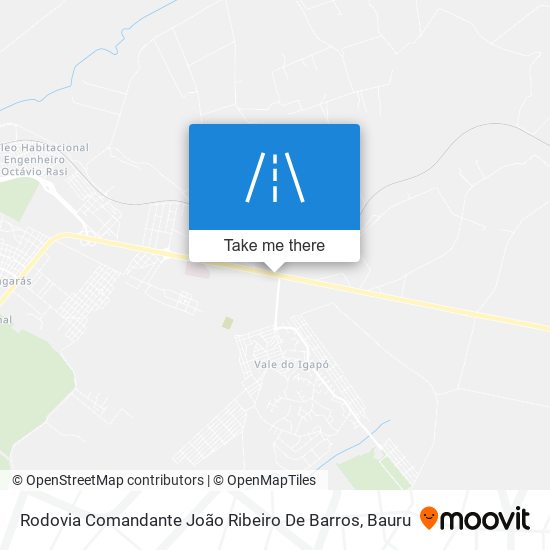 Rodovia Comandante João Ribeiro De Barros map