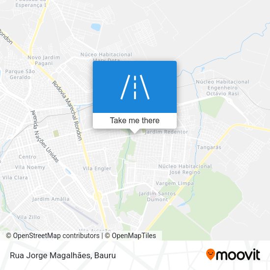 Rua Jorge Magalhães map