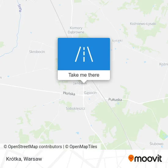 Карта Krótka