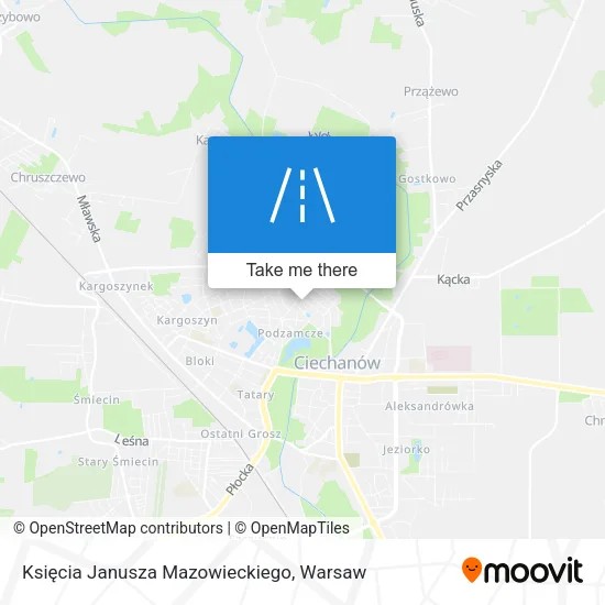 Карта Księcia Janusza Mazowieckiego