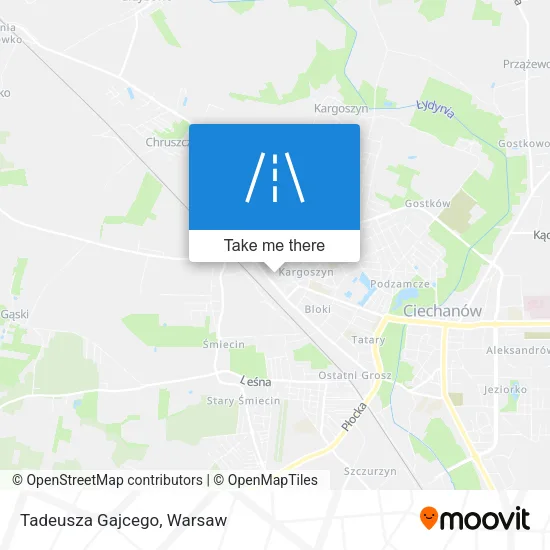 Карта Tadeusza Gajcego