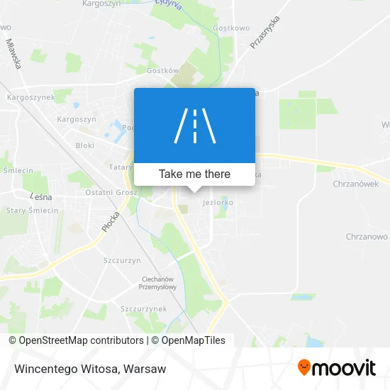 Карта Wincentego Witosa