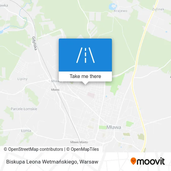 Карта Biskupa Leona Wetmańskiego