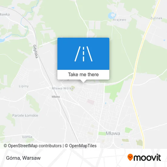Карта Górna