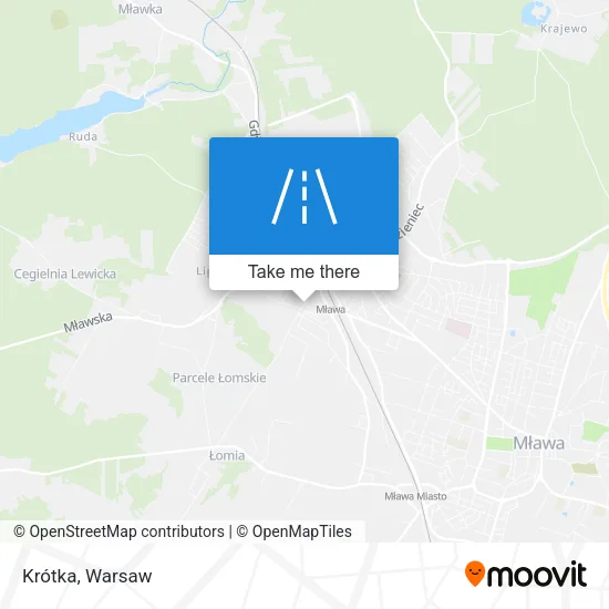 Карта Krótka
