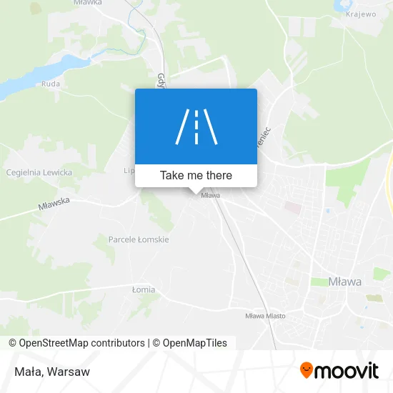 Карта Mała
