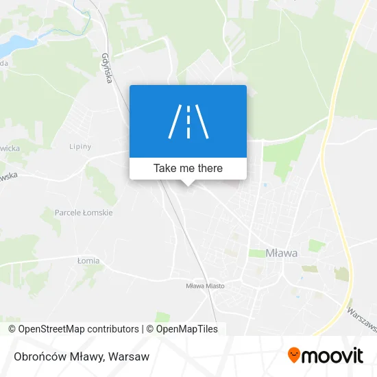 Карта Obrońców Mławy
