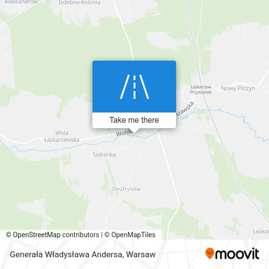 Карта Generała Władysława Andersa