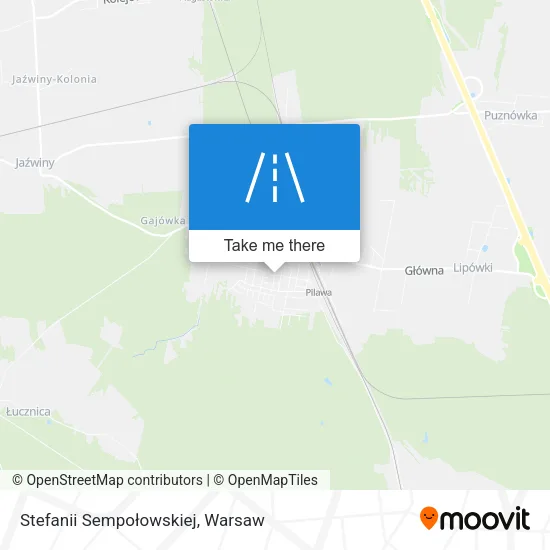 Карта Stefanii Sempołowskiej