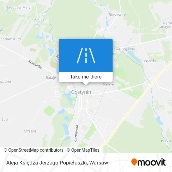 Карта Aleja Księdza Jerzego Popiełuszki