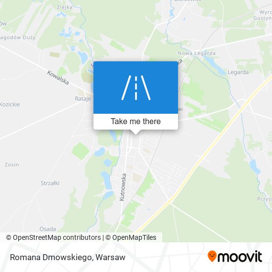 Romana Dmowskiego map