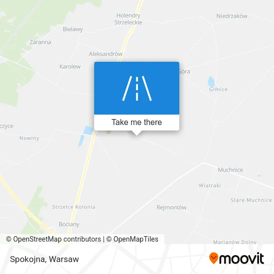 Карта Spokojna