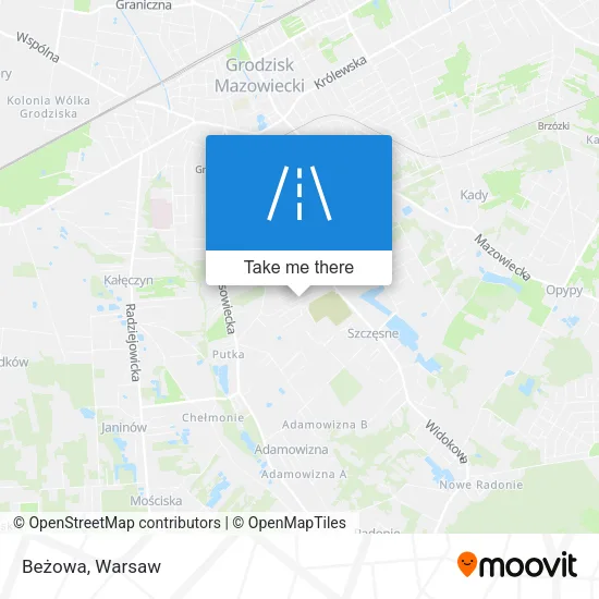 Карта Beżowa