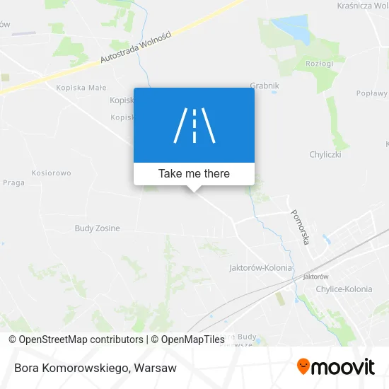Карта Bora Komorowskiego