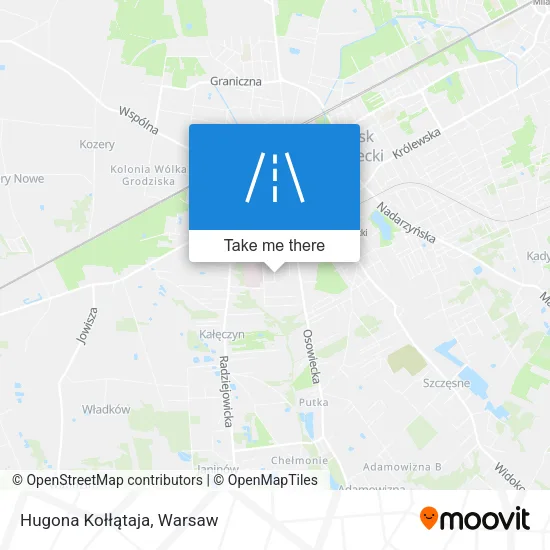 Карта Hugona Kołłątaja