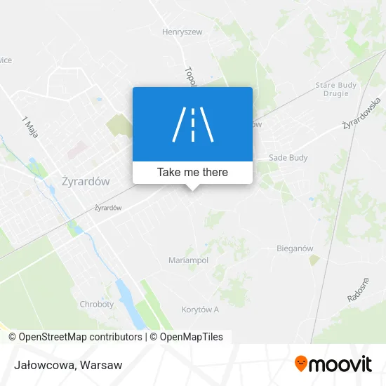Карта Jałowcowa