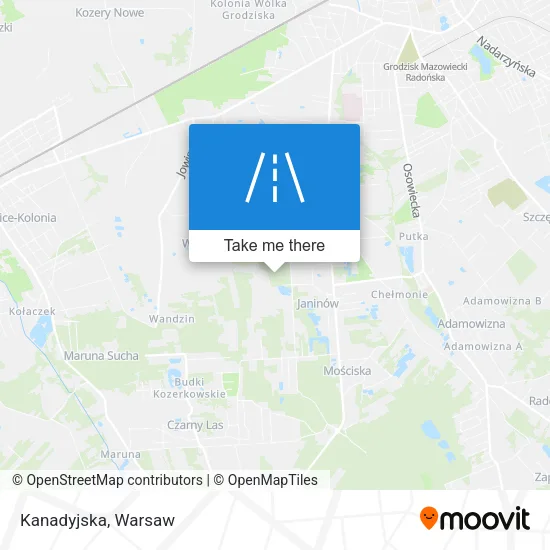 Карта Kanadyjska