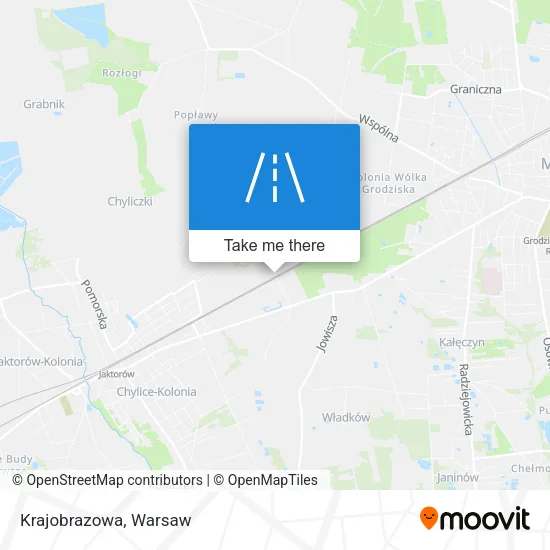 Карта Krajobrazowa