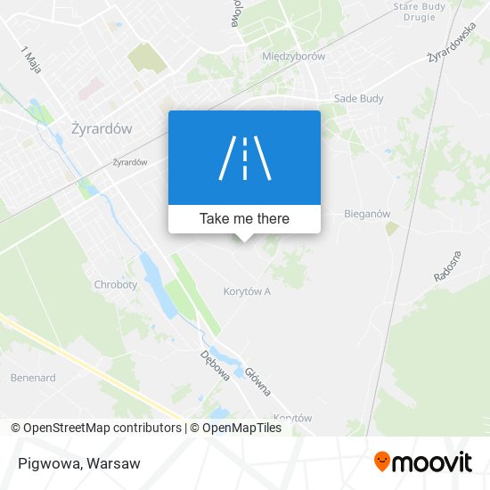 Pigwowa map