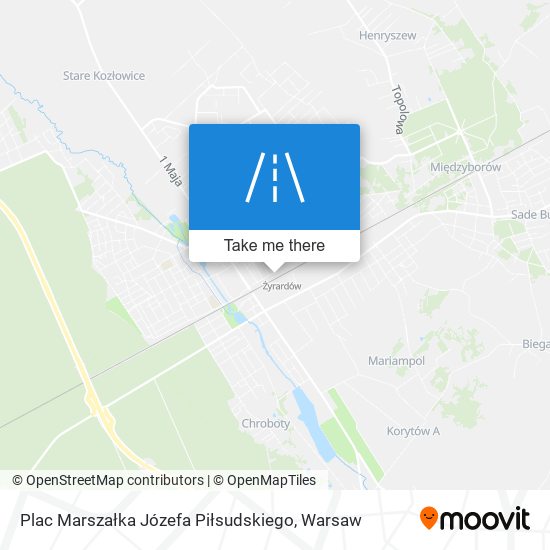 Plac Marszałka Józefa Piłsudskiego map