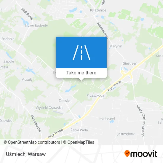 Карта Uśmiech