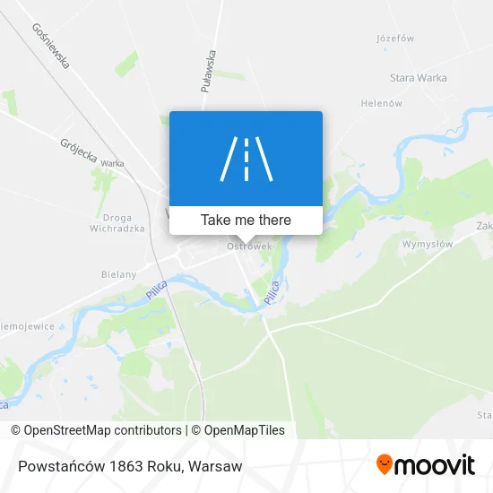 Карта Powstańców 1863 Roku